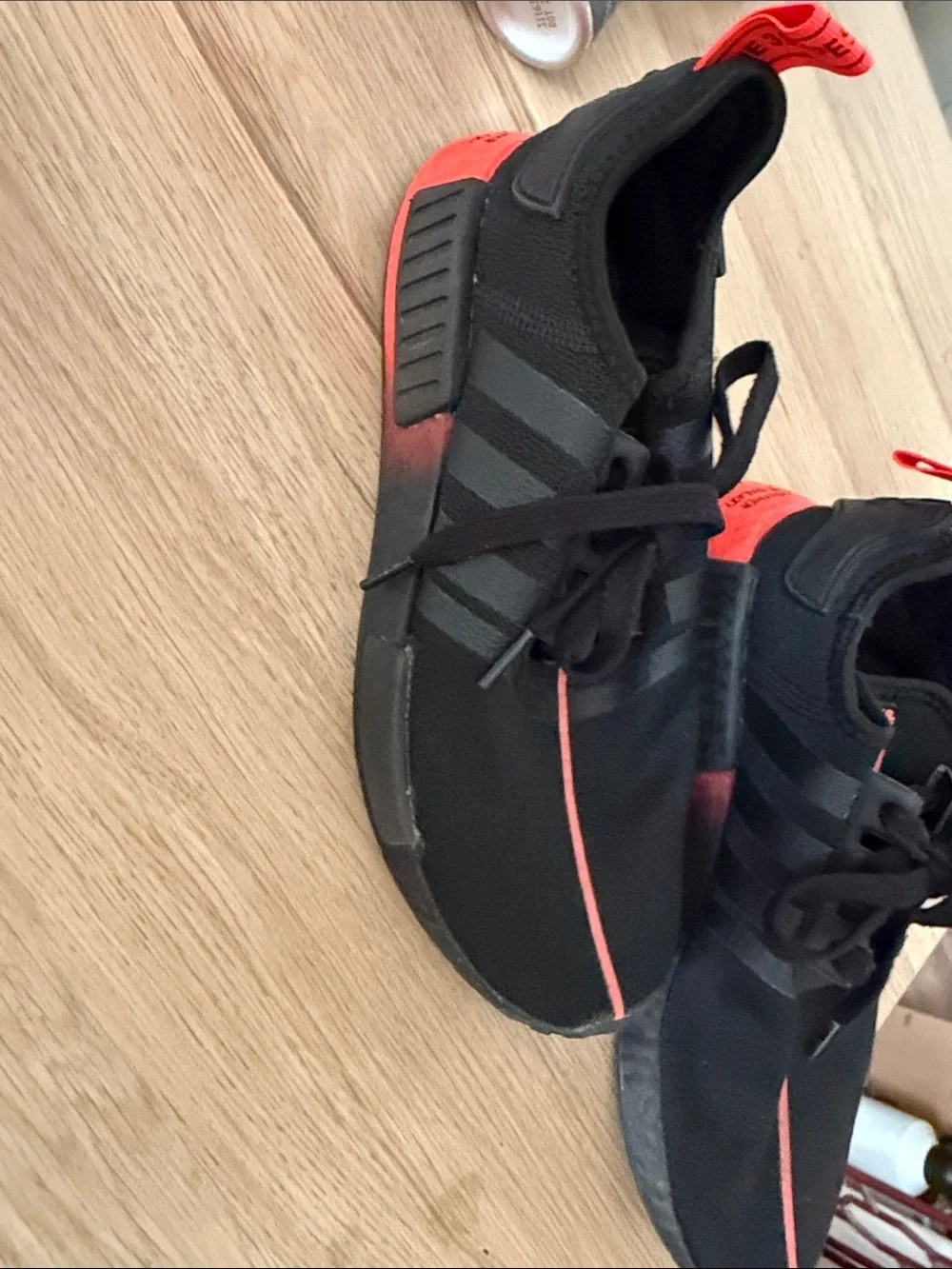 Adidas Star Wars Unisex Black Sneakers with Red Stripe